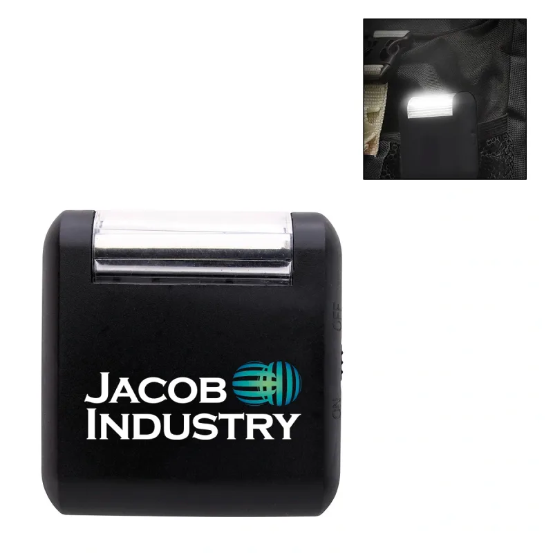 Logo COB LED Light Belt Clip — view 2
