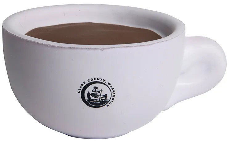 Logo Coffee Cup Stress Reliever