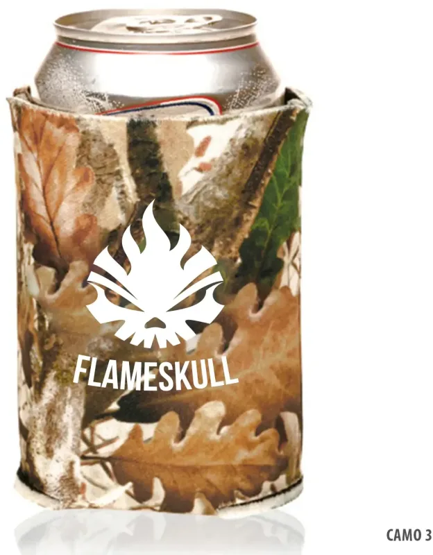Personalized Collapsible Can Cooler - 4mm (1 Color Imprint) — view 17