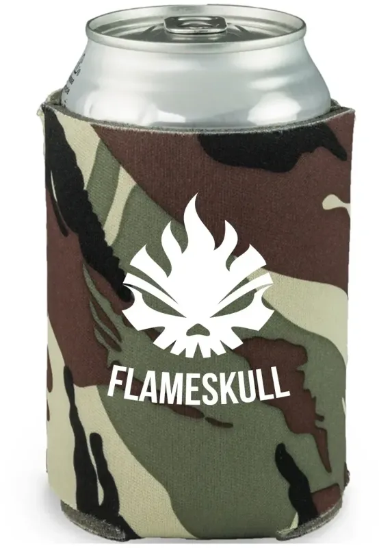 Personalized Collapsible Can Cooler - 4mm (1 Color Imprint) — view 9