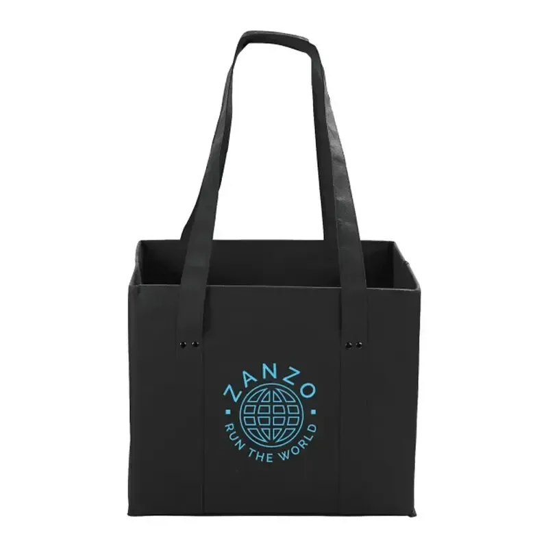 Custom Collapsible Cube Storage Tote with Handles