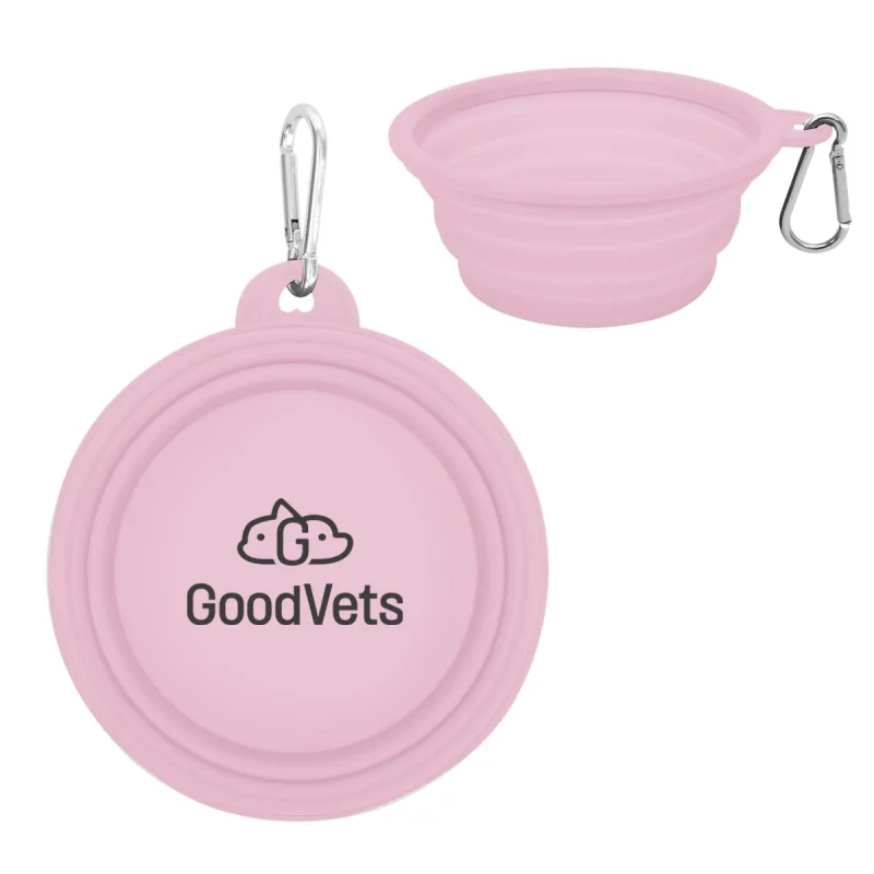 Collapsible Pet Bowl with Carabiner — view 7