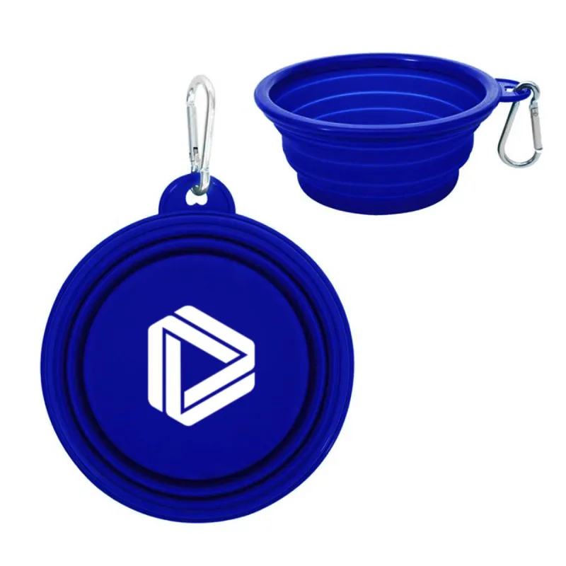 Collapsible Pet Bowl with Carabiner — view 4
