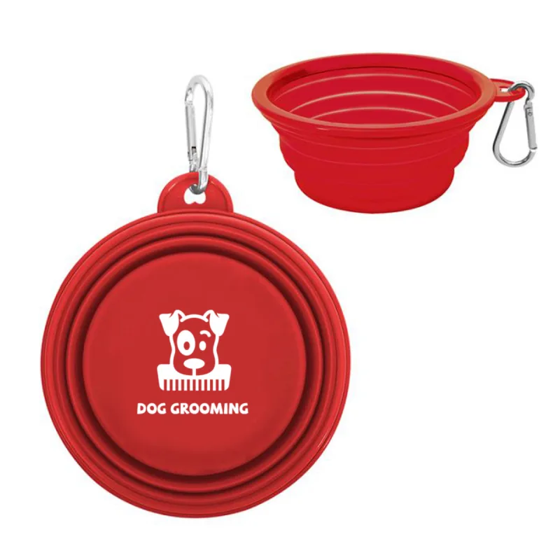 Collapsible Pet Bowl with Carabiner — view 8