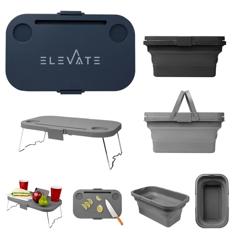 Collapsible Picnic Basket Cooler — view 5