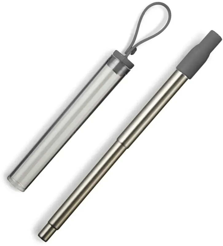 Personalized Collapsible Straw Set — view 6