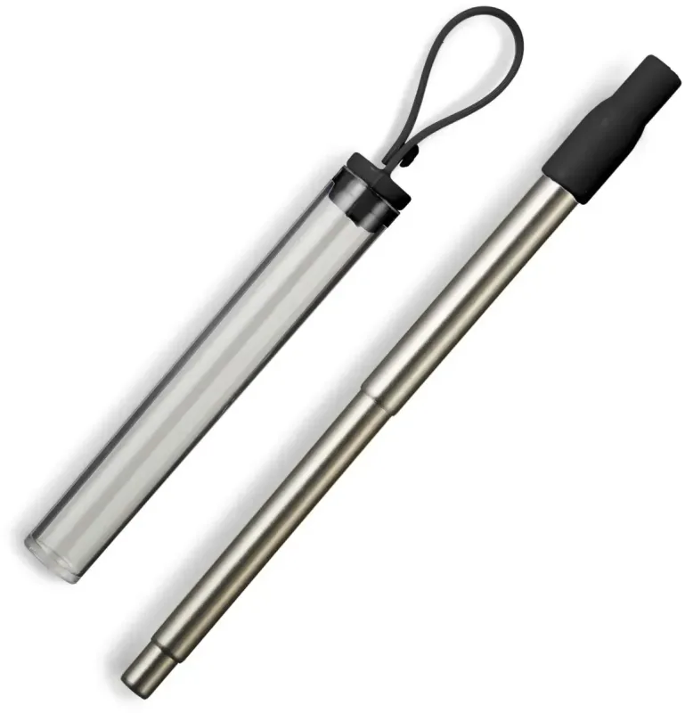Personalized Collapsible Straw Set — view 7