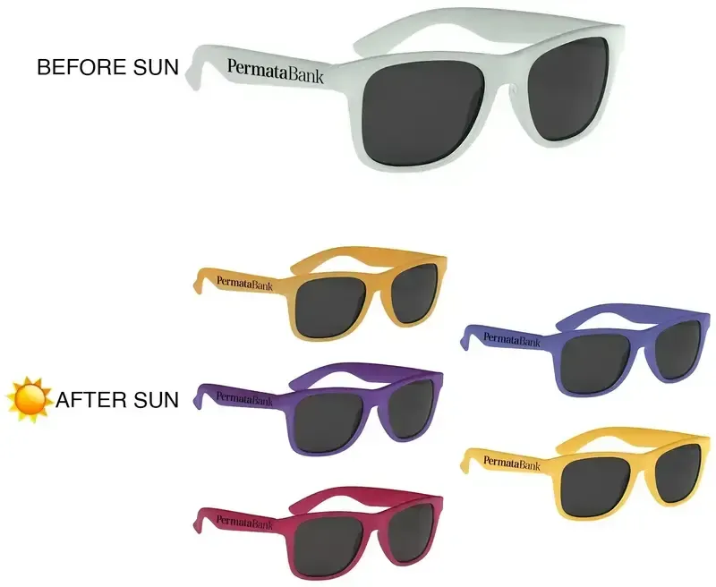Custom Color Changing Sunglasses