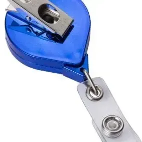 Custom Chrome JUMBO Round Badge Reel — view 6