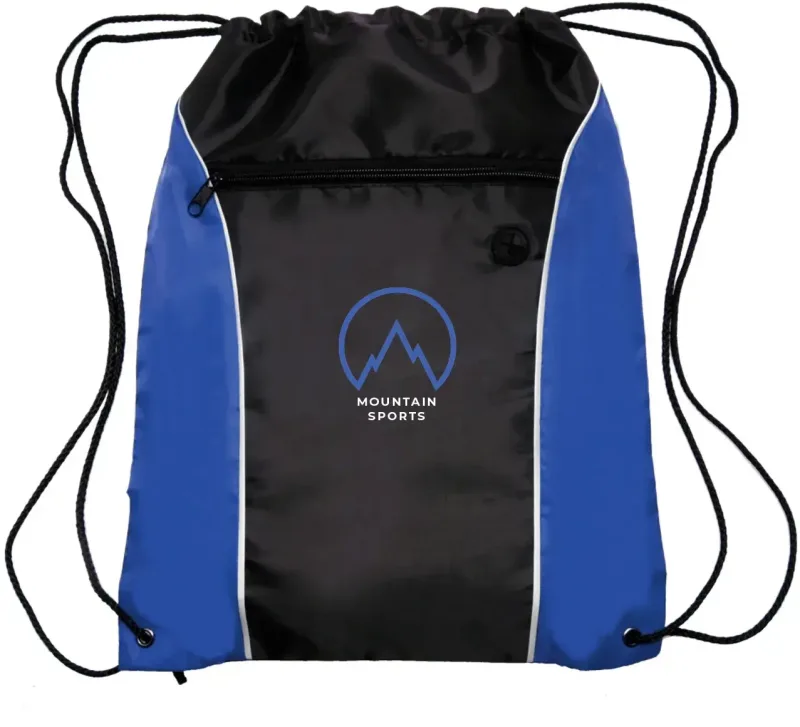 FLASHPACK Drawstring Backpack (2 Color Imprint) — view 3