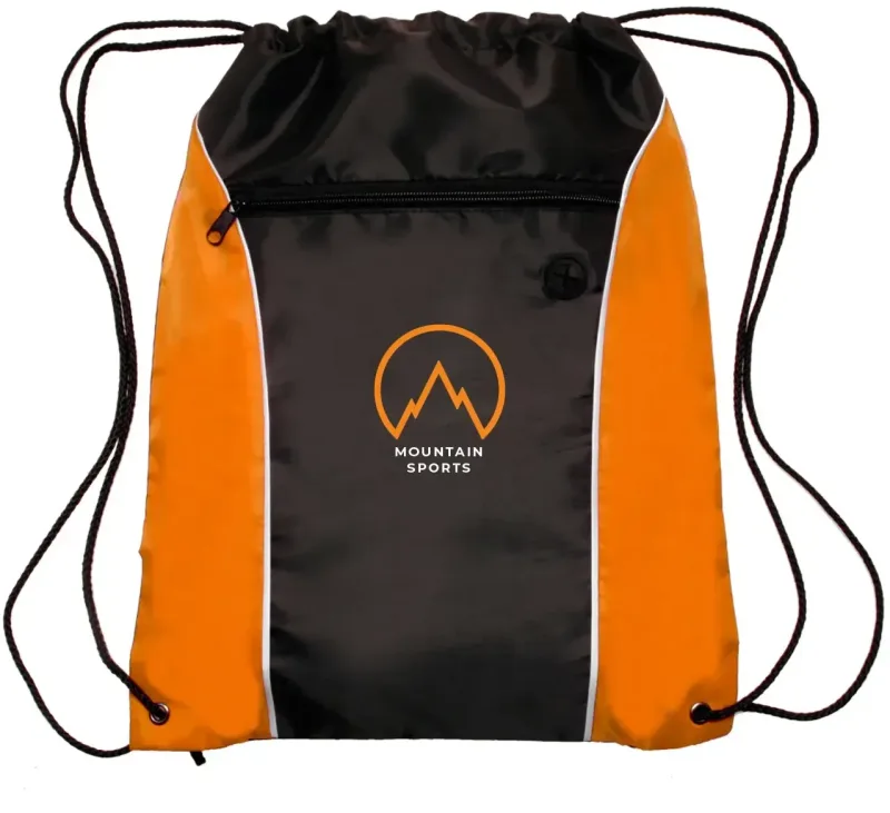 FLASHPACK Drawstring Backpack (2 Color Imprint) — view 4