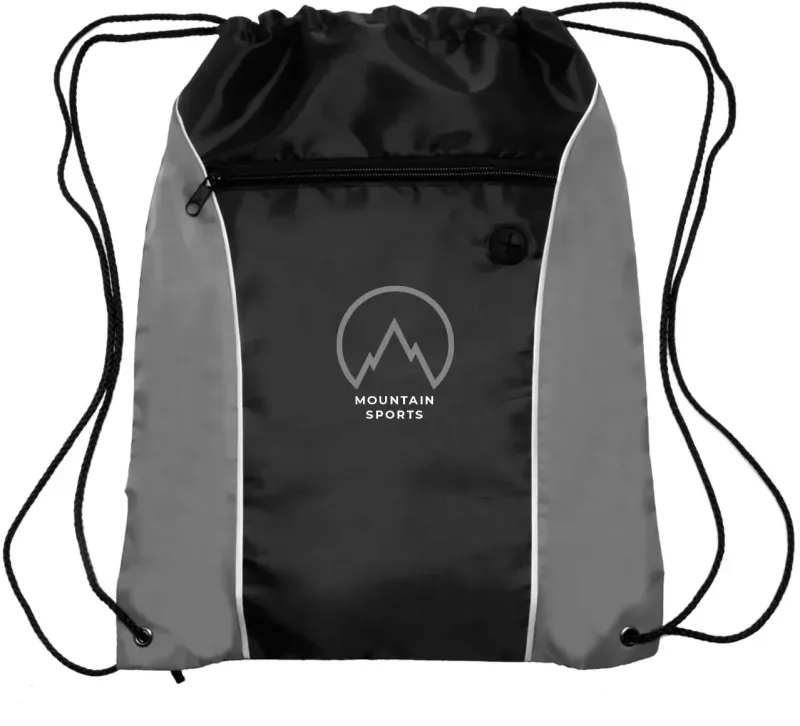 FLASHPACK Drawstring Backpack (2 Color Imprint) — view 6