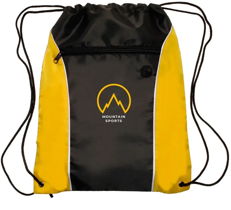 FLASHPACK Drawstring Backpack (2 Color Imprint) — view 7