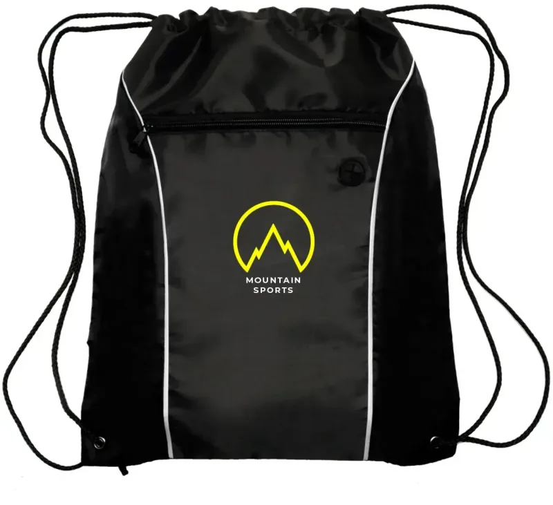FLASHPACK Drawstring Backpack (2 Color Imprint) — view 8