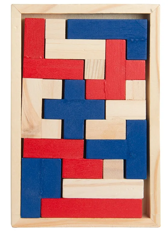 Color Wood Shapes Challenge Puzzle — view 5