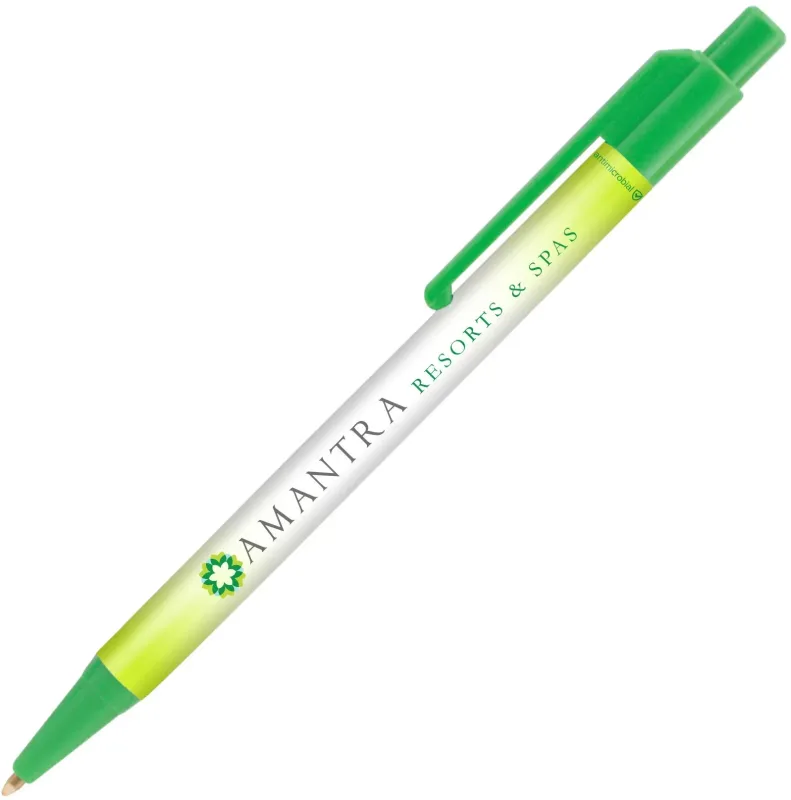 Antimicrobial Additive Click Pen (Black or Blue Ink) — view 6