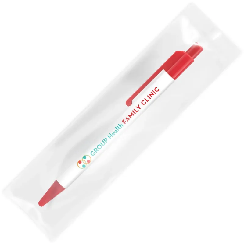 Antimicrobial Additive Click Pen (Black or Blue Ink) — view 8