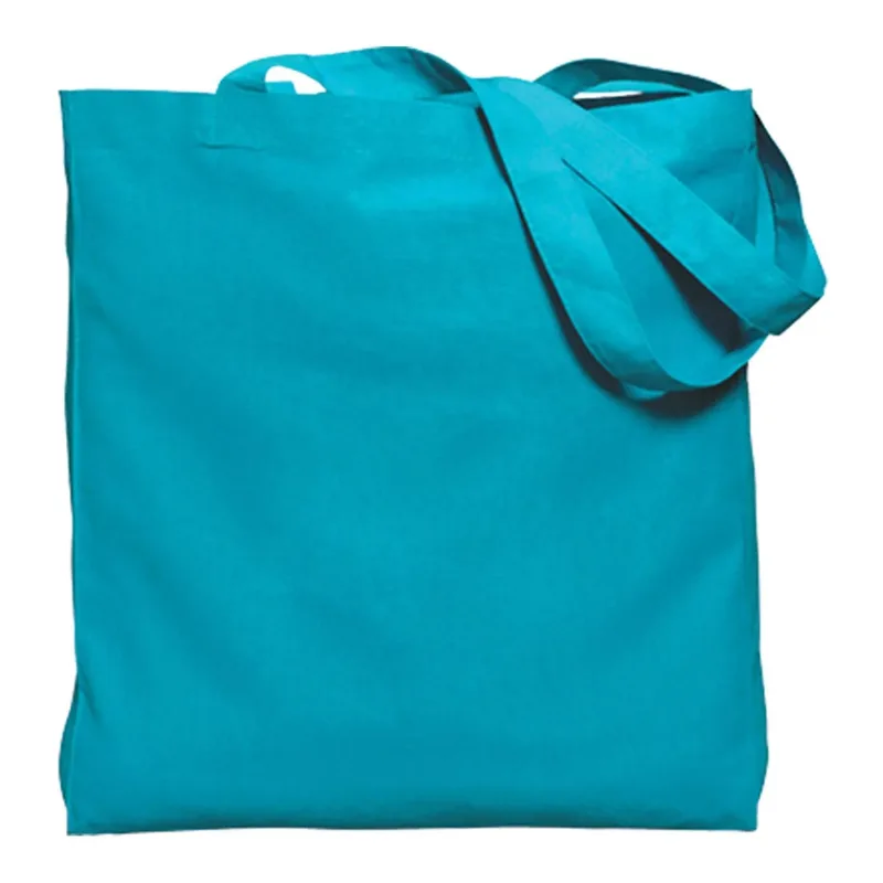 Colored Gusseted Economy Tote Bag — view 7