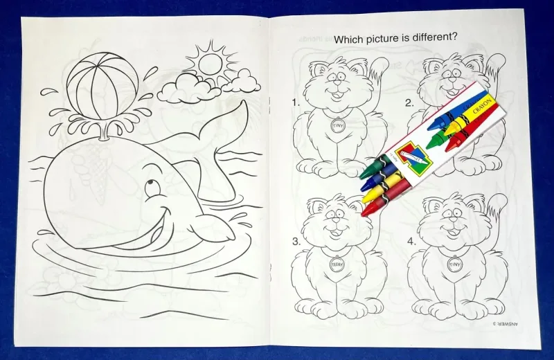 Coloring Friends Coloring & Activity Book β view 1