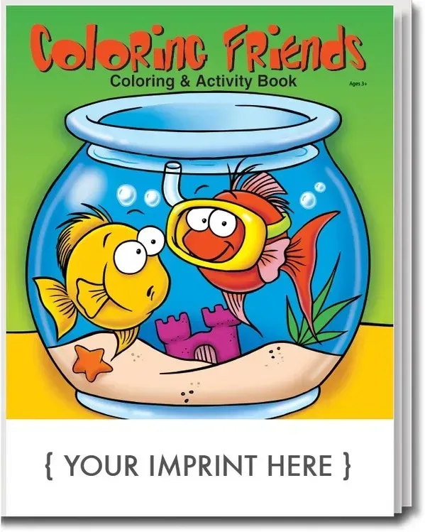 Coloring Friends Coloring & Activity Book