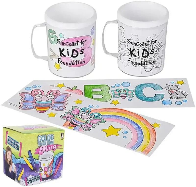 Custom Coloring Mug