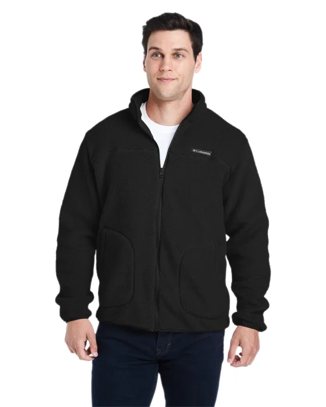Columbia Men's Rugged Ridge II Sherpa Full-Zip Fleece Jacket — view 17