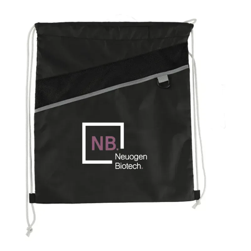 Combo Recycled Drawstring Bag — view 4