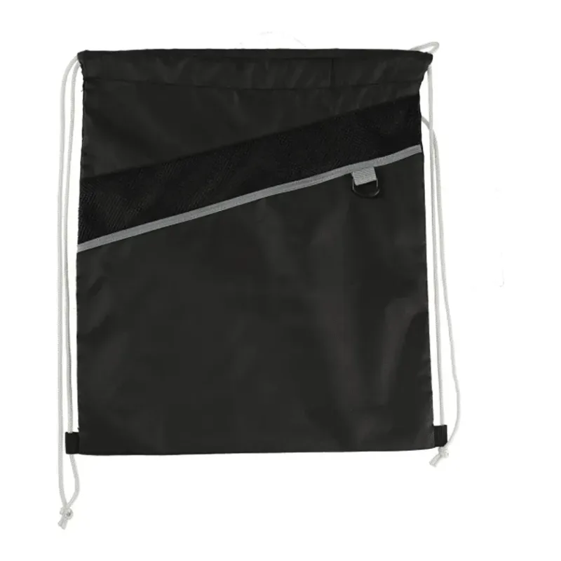 Combo Recycled Drawstring Bag — view 6