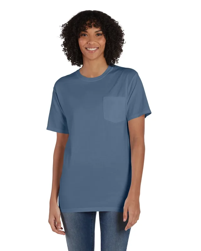 ComfortWash by Hanes Unisex Garment-Dyed T-Shirt with Pocket — view 105
