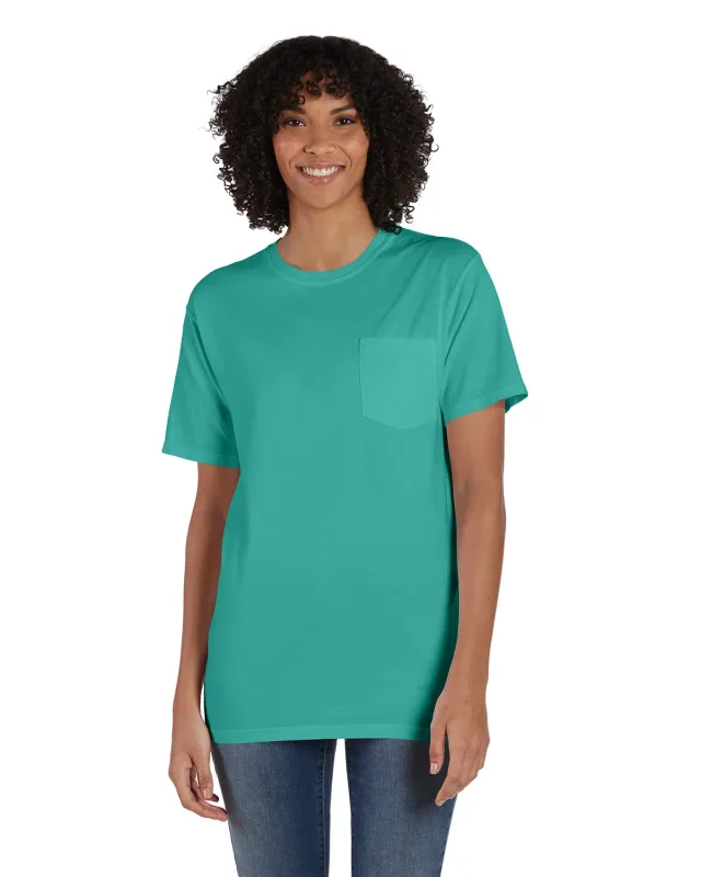 ComfortWash by Hanes Unisex Garment-Dyed T-Shirt with Pocket — view 110