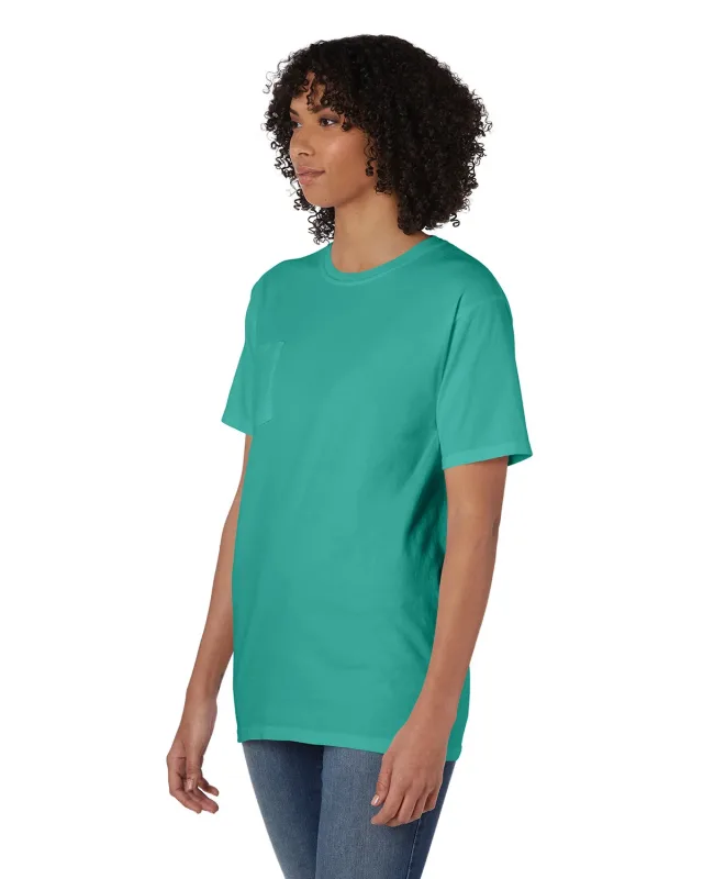 ComfortWash by Hanes Unisex Garment-Dyed T-Shirt with Pocket — view 111