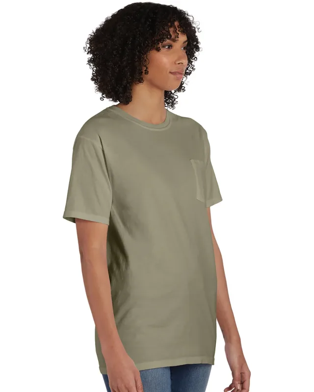 ComfortWash by Hanes Unisex Garment-Dyed T-Shirt with Pocket — view 116
