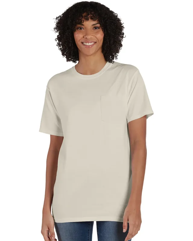 ComfortWash by Hanes Unisex Garment-Dyed T-Shirt with Pocket — view 119