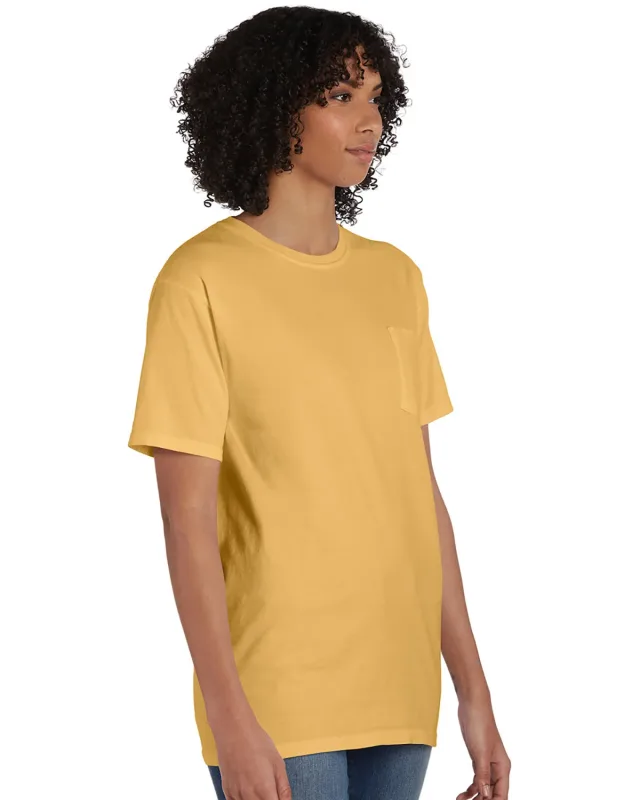 ComfortWash by Hanes Unisex Garment-Dyed T-Shirt with Pocket — view 14