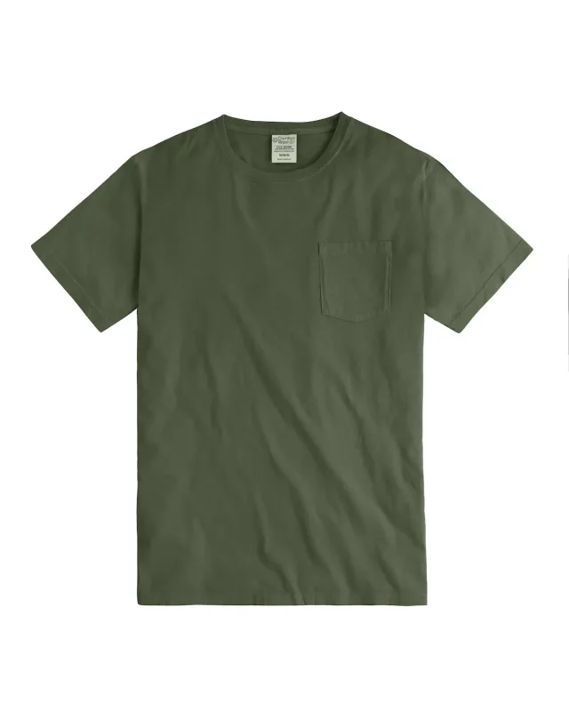 ComfortWash by Hanes Unisex Garment-Dyed T-Shirt with Pocket — view 18