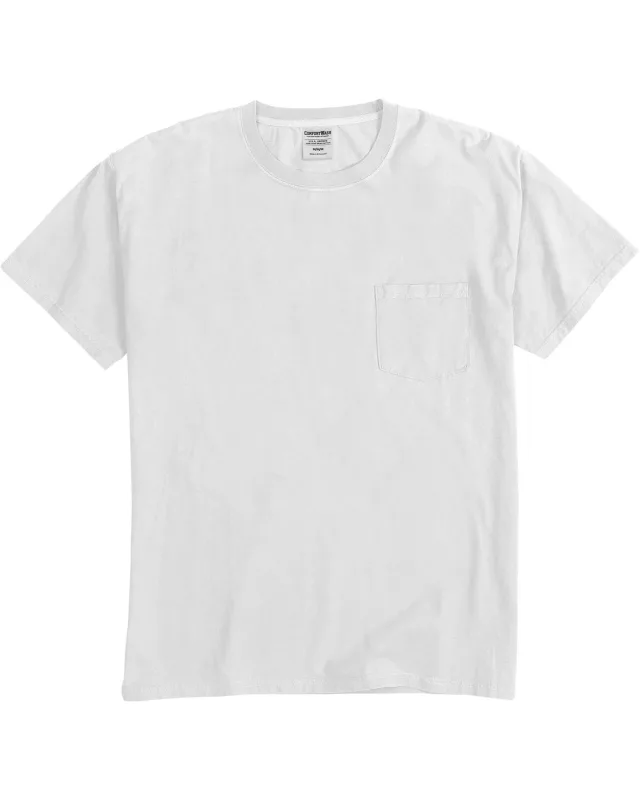 ComfortWash by Hanes Unisex Garment-Dyed T-Shirt with Pocket — view 2