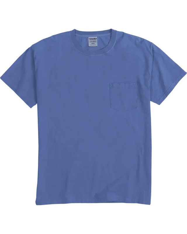 ComfortWash by Hanes Unisex Garment-Dyed T-Shirt with Pocket — view 22