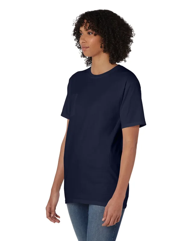 ComfortWash by Hanes Unisex Garment-Dyed T-Shirt with Pocket — view 34