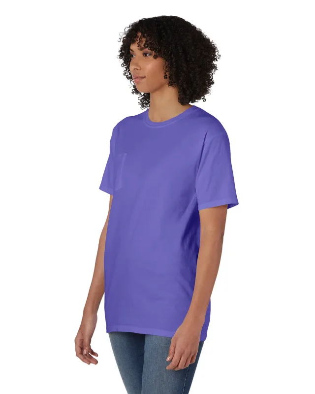 ComfortWash by Hanes Unisex Garment-Dyed T-Shirt with Pocket — view 39