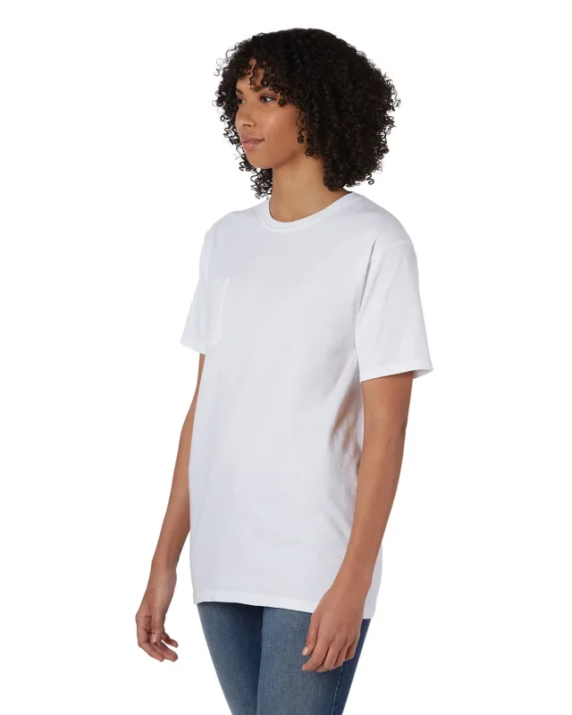 ComfortWash by Hanes Unisex Garment-Dyed T-Shirt with Pocket — view 4