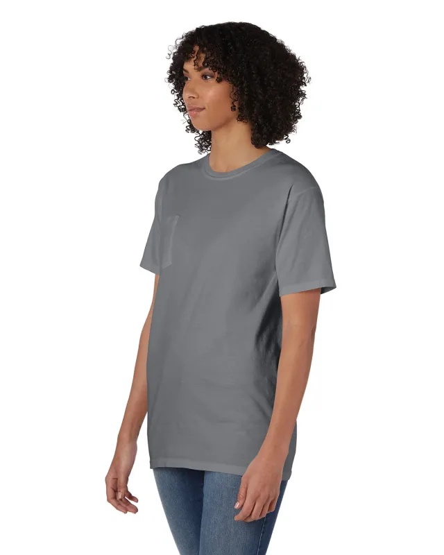 ComfortWash by Hanes Unisex Garment-Dyed T-Shirt with Pocket — view 48