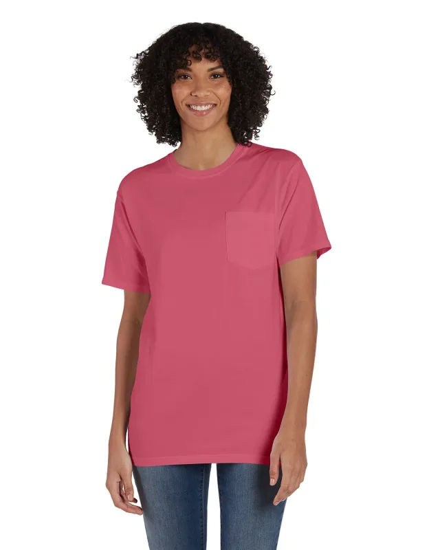 ComfortWash by Hanes Unisex Garment-Dyed T-Shirt with Pocket — view 52