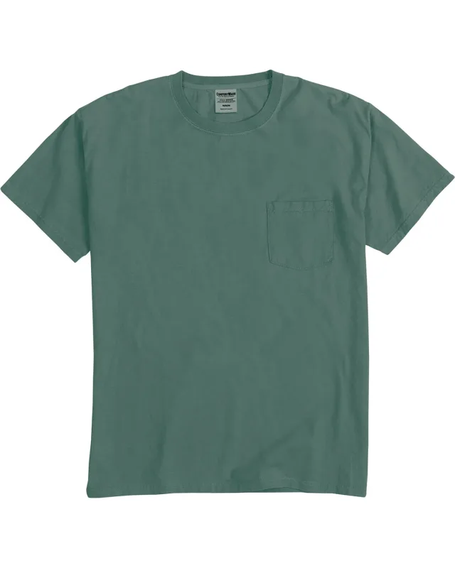 ComfortWash by Hanes Unisex Garment-Dyed T-Shirt with Pocket — view 60