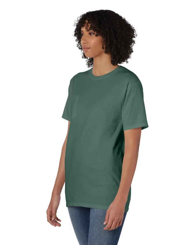 ComfortWash by Hanes Unisex Garment-Dyed T-Shirt with Pocket — view 62