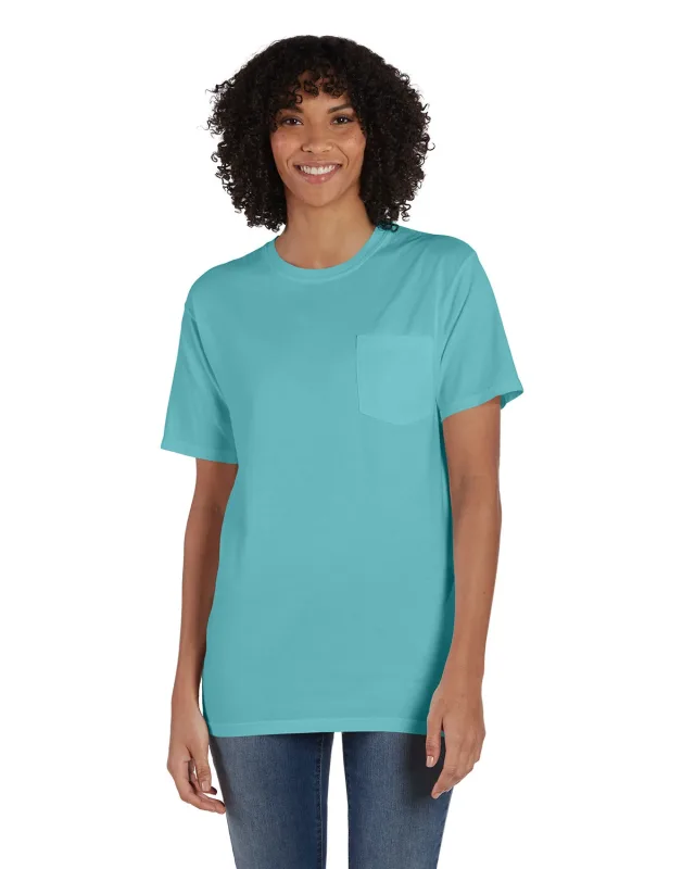 ComfortWash by Hanes Unisex Garment-Dyed T-Shirt with Pocket — view 66
