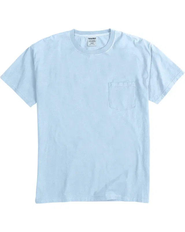 ComfortWash by Hanes Unisex Garment-Dyed T-Shirt with Pocket — view 80