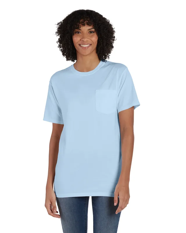 ComfortWash by Hanes Unisex Garment-Dyed T-Shirt with Pocket — view 81