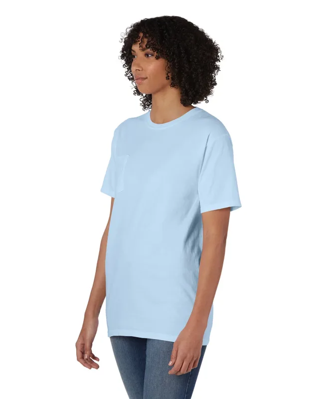 ComfortWash by Hanes Unisex Garment-Dyed T-Shirt with Pocket — view 82