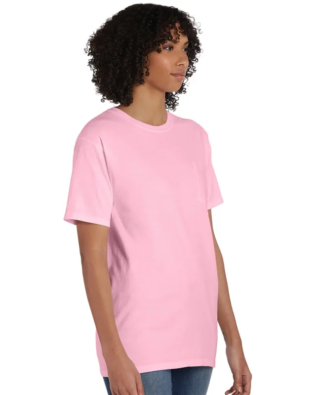 ComfortWash by Hanes Unisex Garment-Dyed T-Shirt with Pocket — view 9