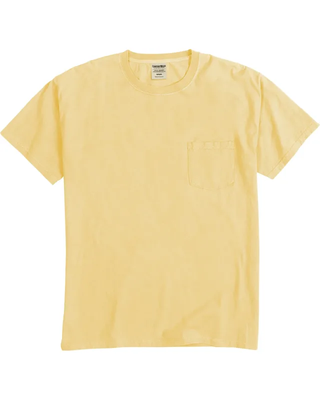 ComfortWash by Hanes Unisex Garment-Dyed T-Shirt with Pocket — view 89